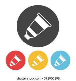 Pigment paint icon