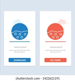 Pigment, Skin, Skin Care, Skin, Skin Protection  Blue and Red Download and Buy Now web Widget Card Template