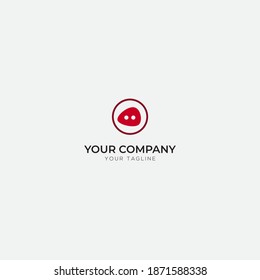 pig's simple logo and pig's pork logo company restaurant pig