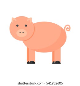 Pigs vector cartoon character