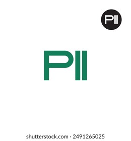PII Logo Letter Monogram Design