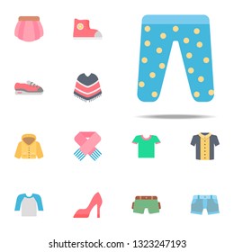 Pijama color icon. Clothes icons universal set for web and mobile