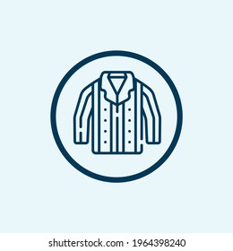 Pijama icon isolated on white background from clothes collection. Pijama icon trendy and modern Pijama symbol for logo, web, app