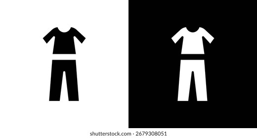 Ícone pijama ilustração símbolo design doodle
