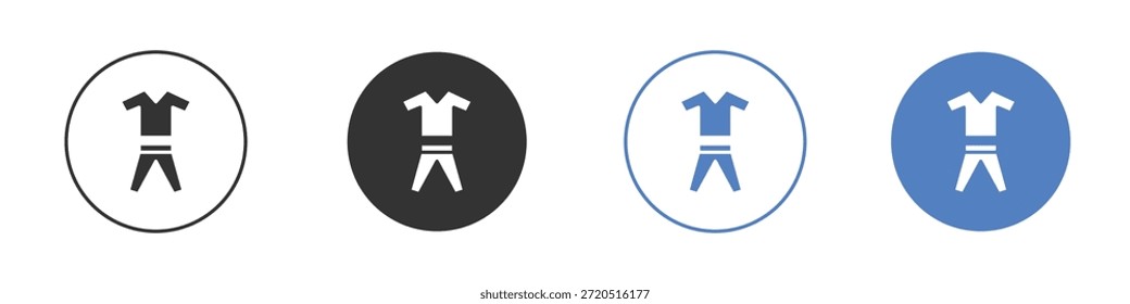 Pijama-Symbol, Vektorgrafik-Illustrationssammlung