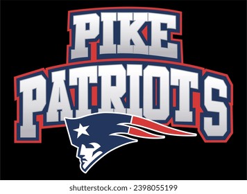 
Pike Patriots Vector Logo 1