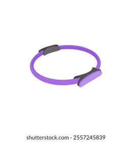 Pilates Ring, Sport Equipment Vector Illustration Isolated