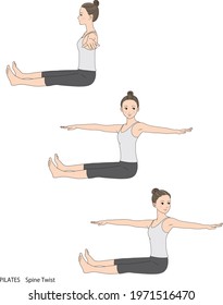 635 Spine Twist Pose Images, Stock Photos & Vectors | Shutterstock