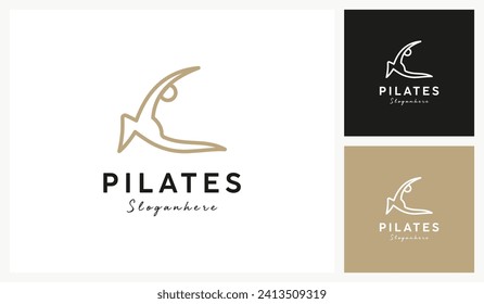 Pilates Yoga Logo Design Inspiration