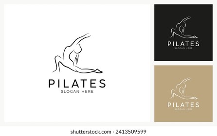 Inspiración en el diseño del logo de Yoga Pilates