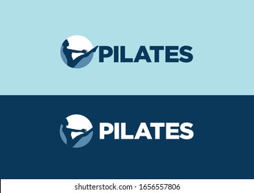 Pilates Yoga Logo Identity Design