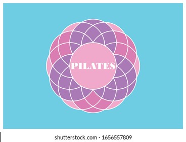 Pilates Yoga Logo Identity design