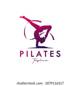 Pilates Yoga Logo Identity design