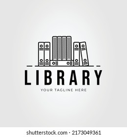 Pile Book Education Library Logo Vector Stock Vector (Royalty Free ...