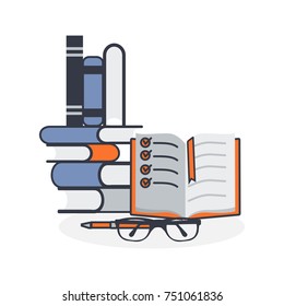 Pile of books
