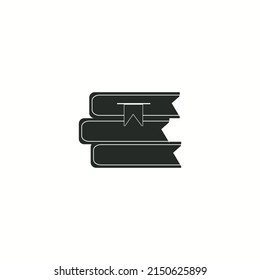 Pile of Books Flat Illustration.vector 