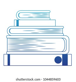 pile books library icon