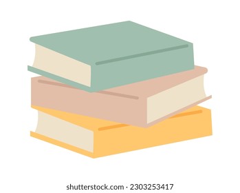 Pile of books Vector Illustration