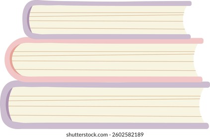 Pile Of Books Vector Illustration