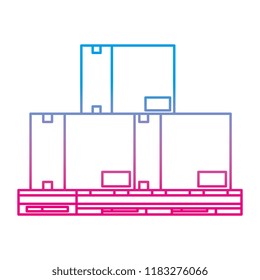 pile boxes carton delivery service