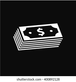 pile of cash icon

