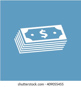 pile of cash icon
