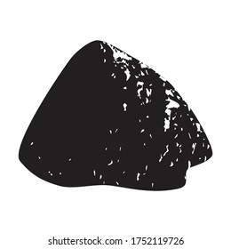 Pile cement vector icon.Black vector icon isolated on white background pile cement.