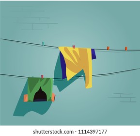 pile of clothes on the floor