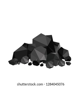 On White Background Drawing Dark Pile Stock Vector (Royalty Free ...