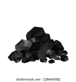 On White Background Drawing Dark Pile Stock Vector (Royalty Free ...