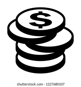 Pile of coins
