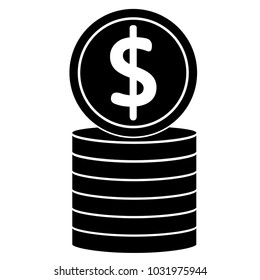 Pile of coins icon