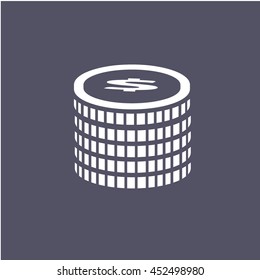 Pfahl-Münzsymbol