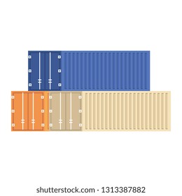 pile containers logistic service