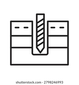 Pile Driving Outline Icon Isolated on White Background.Construction Pile Driving Outline Icon.Vector Illustration..eps
