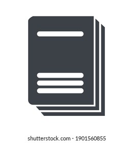 Pile of files and folders graphic illustration Free Vector