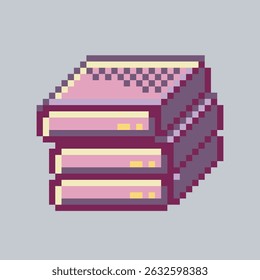 pile of hard drive in pixel art style with isolated background