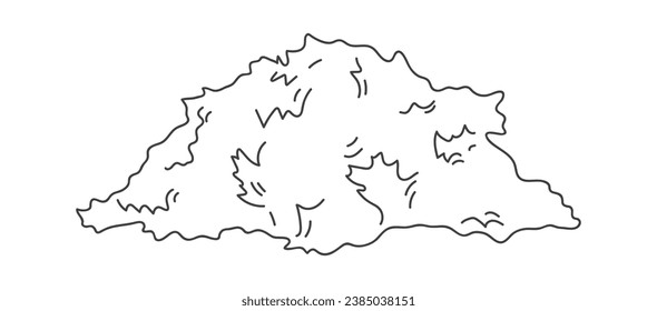 Pile Of Leaves Vector Illustration
