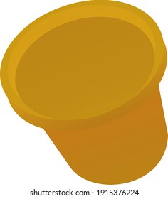 Pila de recubrimientos de arcilla de modelado aislados, ilustración