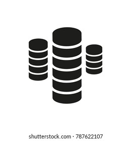 Pile of money icon