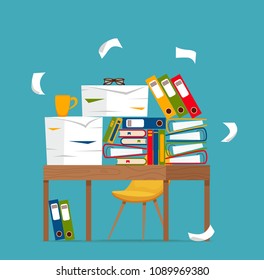 Messy Office Cartoon Images, Stock Photos & Vectors | Shutterstock