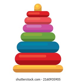 pile of plastic rings toy