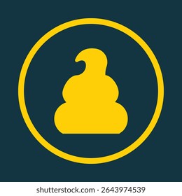 Pile of Poo trendy vector art design pretty amazing design colorful useful illustration.eps
