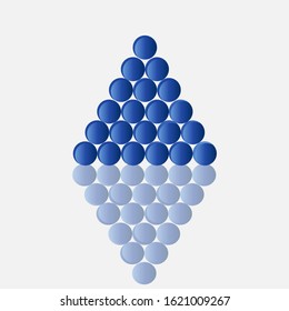 Pile Of Shiny Balls with Shadow