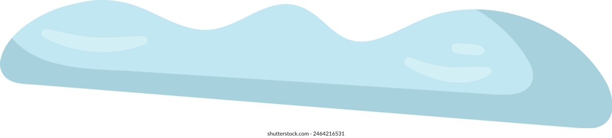 Pile Of Snow Vector Illustration