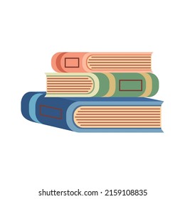 pile text books education icon