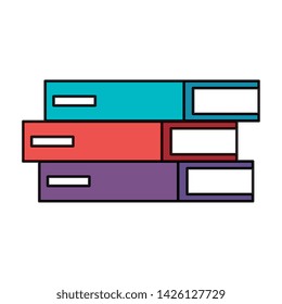 pile text books education icons