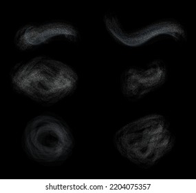 Pile of vector sea salt isolated on background. Cartoon flat illustration of falling salt. eps 10