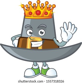 Pilgrim hat with buckle in character king