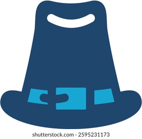 Pilgrim Hat Icon Element For Design